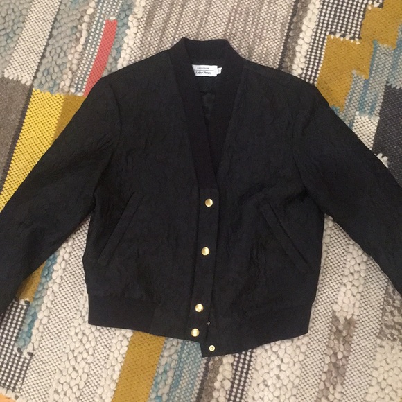 &Other Stories Jacquard Bomber jacket - Picture 3 of 5